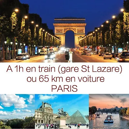 Mon Petit Coin De Paradis - Calme - 1h De Paris